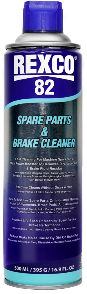 REXCO 82 SPARE PART & BRAKE CLEANER